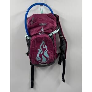 Camelbak Maroon and Blue Hydration Backpack